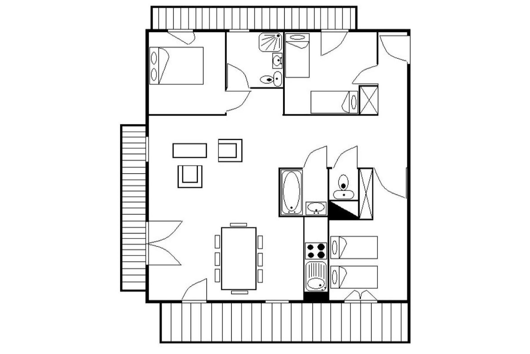 Residence Les Cristaux - Appartement Accueillant & Renove - Proche Des Pistes - Balcon - Sauna - Hammam - Wifi Mae-0254 Saint-Martin-de-Belleville Εξωτερικό φωτογραφία